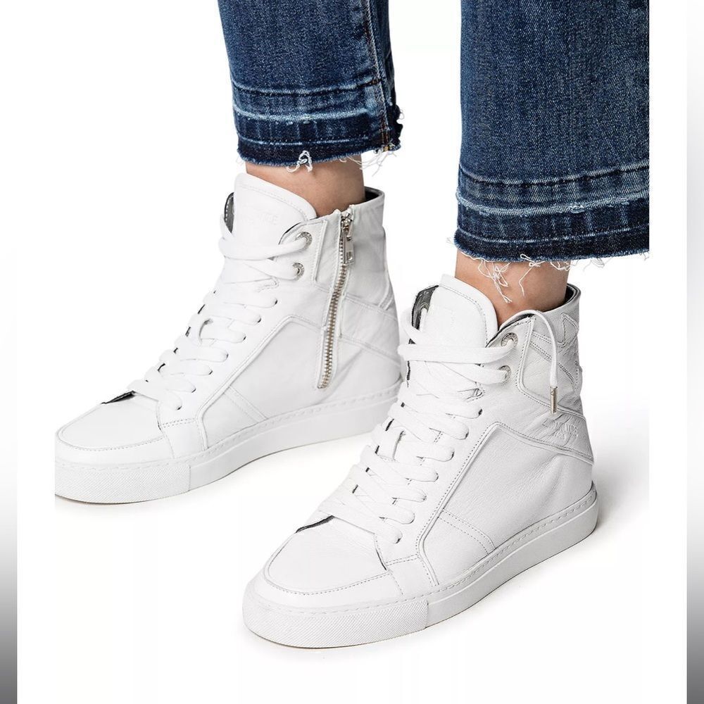 Zadig & Voltaire white sneakers